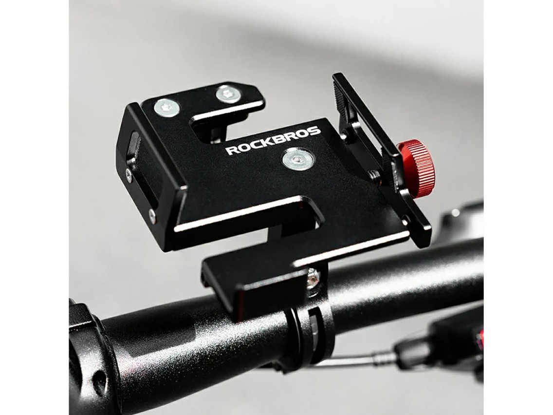 Suporte de celular com presilha Rockbros 25210038101 - preto
