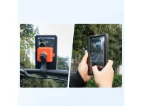 Suporte magnético à prova d'água para celular Rockbros HW-87 - Preto Suporte magnético à prova d'água para celular Rockbros HW-87 - Preto