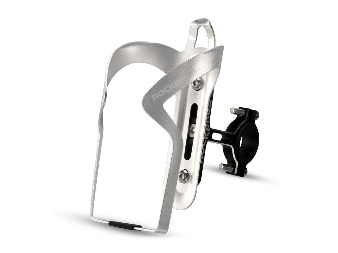 Rockbros KS-416 Adjustable Aluminum Bottle Cage Adapter - Black