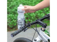 Rockbros KS-416 Adjustable Aluminum Bottle Cage Adapter - Black Rockbros KS-416 Adjustable Aluminum Bottle Cage Adapter - Black
