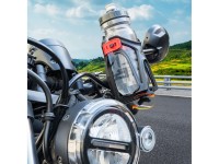 Rockbros 31210029 Motorcycle Bottle Holder - Black and Red