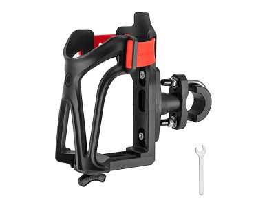 Rockbros 31210029 Motorcycle Bottle Holder - Black and Red