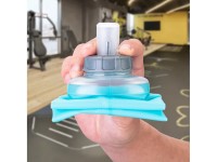 Garrafa de água flexível Rockbros 35210027001 para corrida, 500 ml - azul claro Garrafa de água flexível Rockbros 35210027001 para corrida, 500 ml - azul claro
