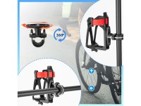 Rockbros 31210029 Motorcycle Bottle Holder - Black and Red