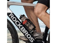 Suporte para garrafa de motocicleta Rockbros 31210029 - Preto e vermelho Suporte para garrafa de motocicleta Rockbros 31210029 - Preto e vermelho