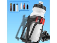 Rockbros 31210029 Motorcycle Bottle Holder - Black and Red