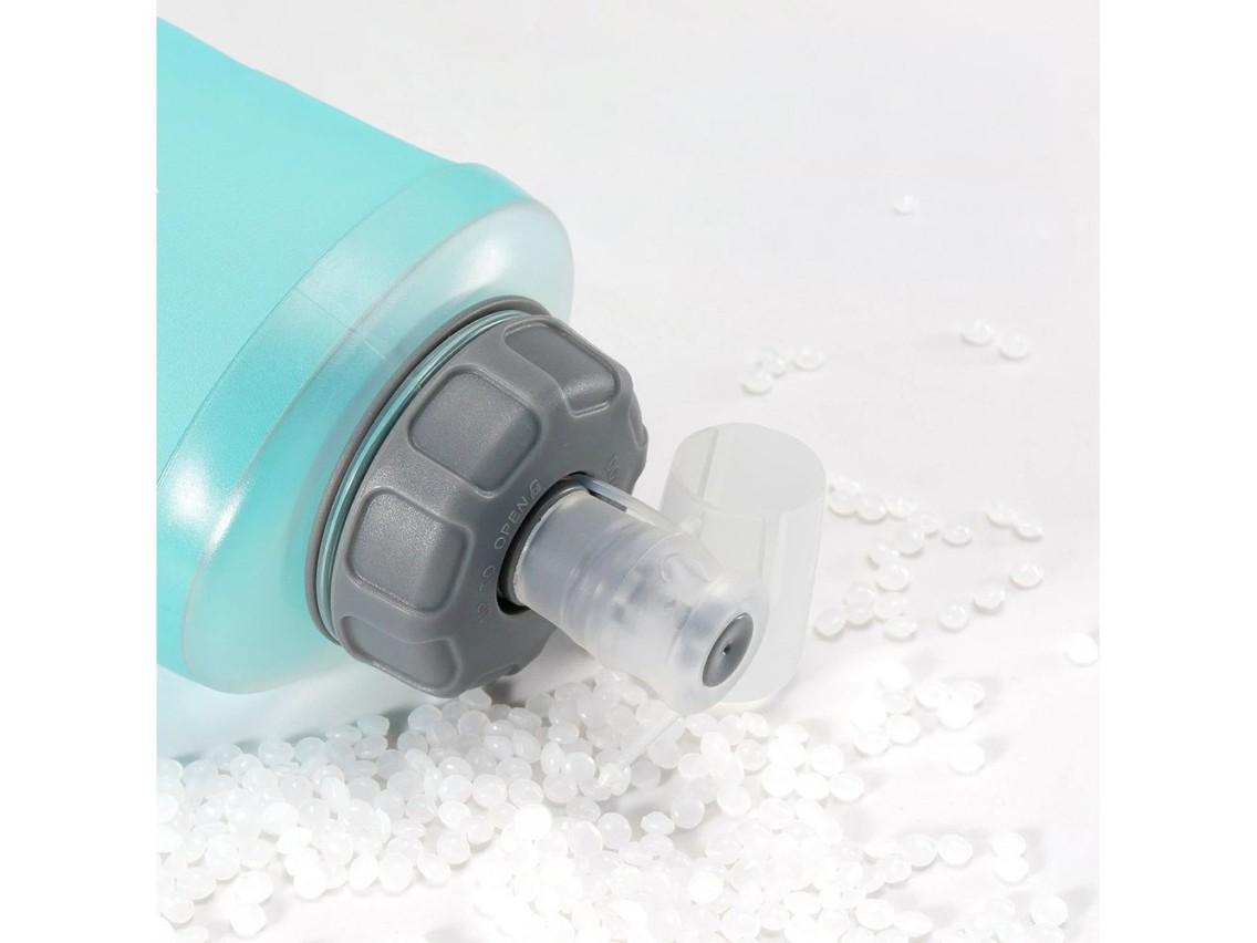 Rockbros 350017002 soft flask running water bottle 500 ml - light blue