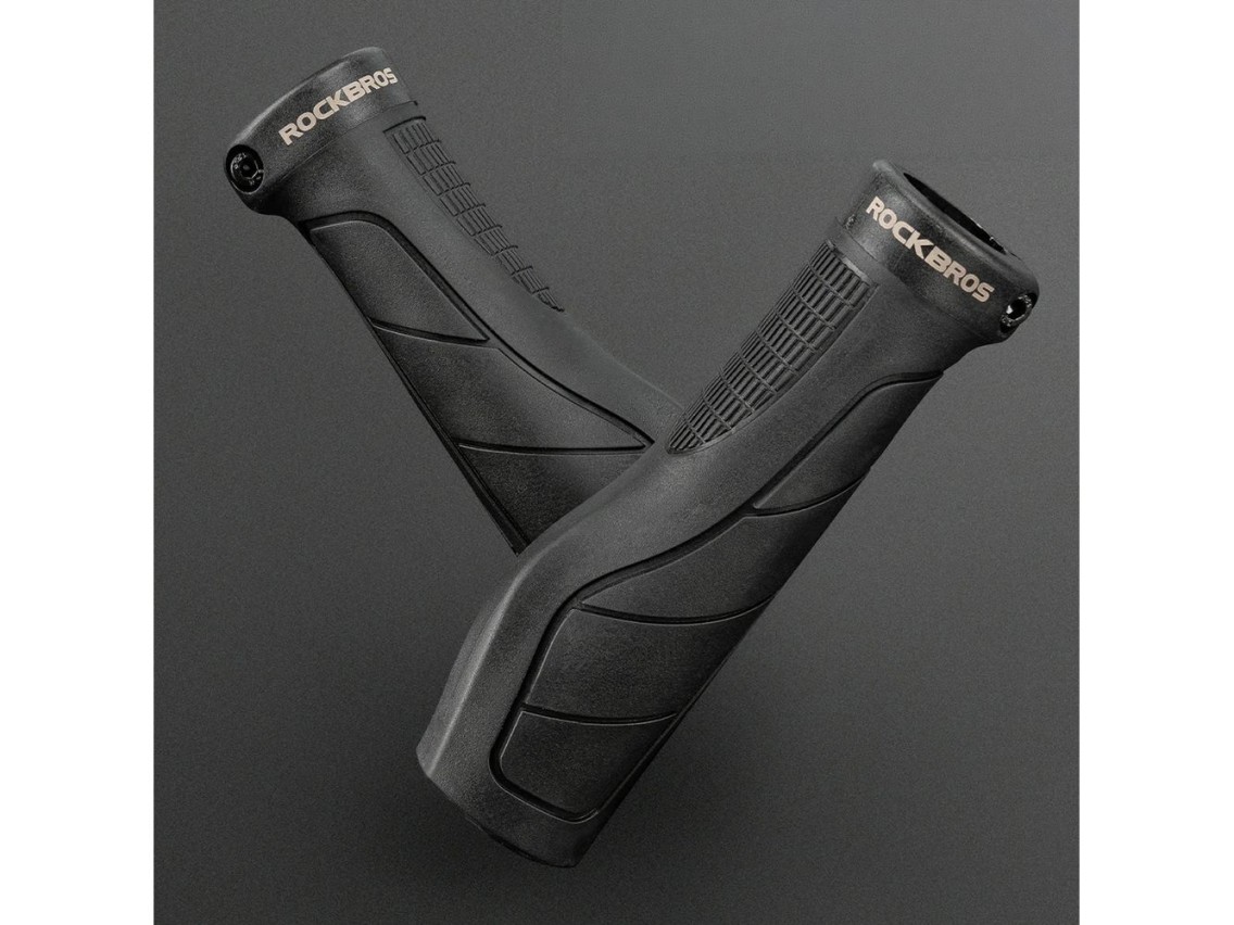 Rockbros G326PL Bicycle Grips - Black