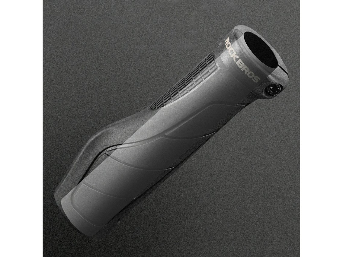Rockbros G326PL Bicycle Grips - Black