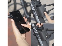 Rockbros 32210826001 Fingerprint Bike Lock - Black