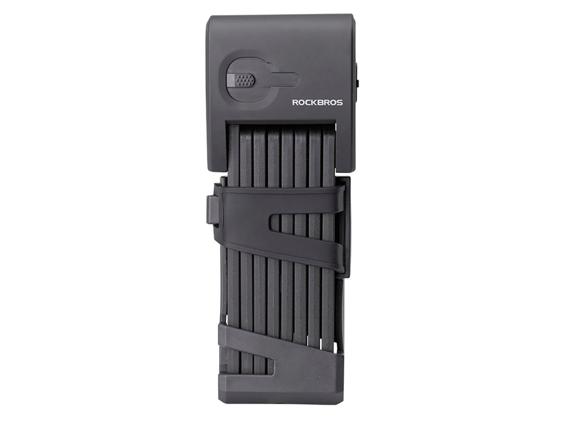 Candado para bicicleta Rockbros 32210826001 con huella dactilar - Negro