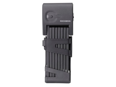 Candado para bicicleta Rockbros 32210826001 con huella dactilar - Negro