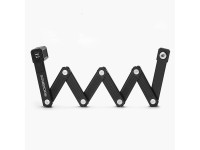 Rockbros LKXR2010 Folding Bike Lock with Key - Black Rockbros LKXR2010 Folding Bike Lock with Key - Black