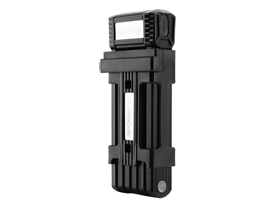 Rockbros LKXR2006 Folding Bike Lock with Key - Black