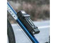 Rockbros LKXR2006 Folding Bike Lock with Key - Black Rockbros LKXR2006 Folding Bike Lock with Key - Black