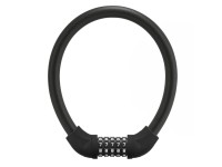 Rockbros RKS870-BK bicycle lock with code, steel cable, 85 cm - black Rockbros RKS870-BK bicycle lock with code, steel cable, 85 cm - black