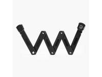 Rockbros LKXR2006 Folding Bike Lock with Key - Black Rockbros LKXR2006 Folding Bike Lock with Key - Black