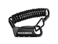 Cadeado de combinação para bicicleta Rockbros RBK6N - Preto Cadeado de combinação para bicicleta Rockbros RBK6N - Preto