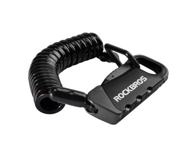 Rockbros RBK6N Combination Bike Lock - Black Rockbros RBK6N Combination Bike Lock - Black