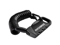 Cadeado de combinação para bicicleta Rockbros RBK6N - Preto Cadeado de combinação para bicicleta Rockbros RBK6N - Preto