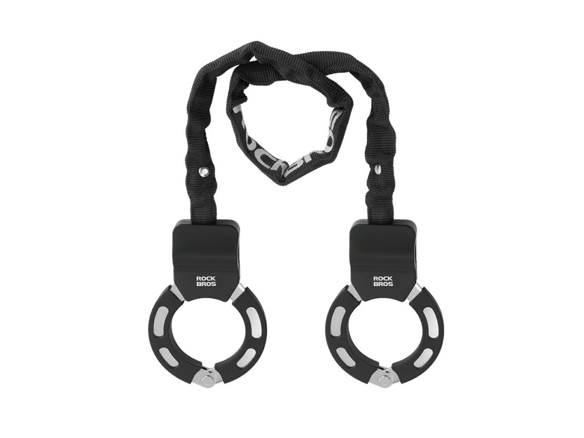 Rockbros 85922 Chain Lock for Scooters and Bikes - Black