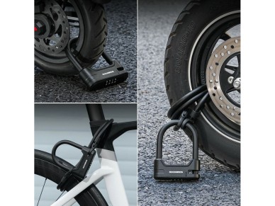 Rockbros RK242 Electric Scooter Lock - Black