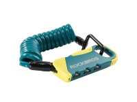 Cadeado de combinação para bicicleta Rockbros RBK6N - Turquesa Cadeado de combinação para bicicleta Rockbros RBK6N - Turquesa