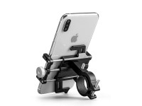 Rockbros 699 Handlebar Clamp Phone Holder - Red Rockbros 699 Handlebar Clamp Phone Holder - Red