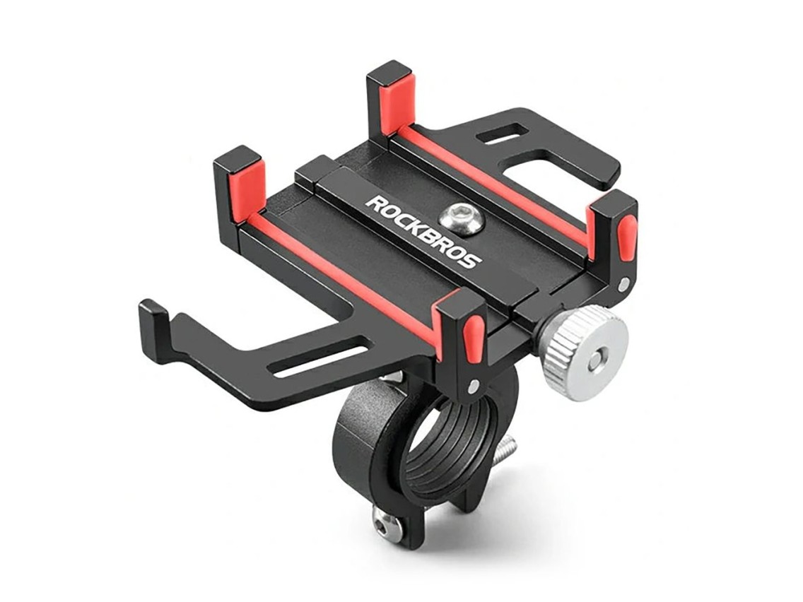 Rockbros 699 Handlebar Clamp Phone Holder - Red