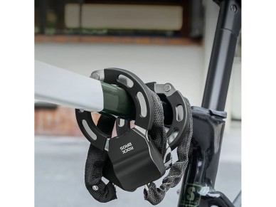 Rockbros 85922 Chain Lock for Scooters and Bikes - Black