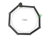 Rockbros 829 Folding Code Bike Lock - Black Rockbros 829 Folding Code Bike Lock - Black