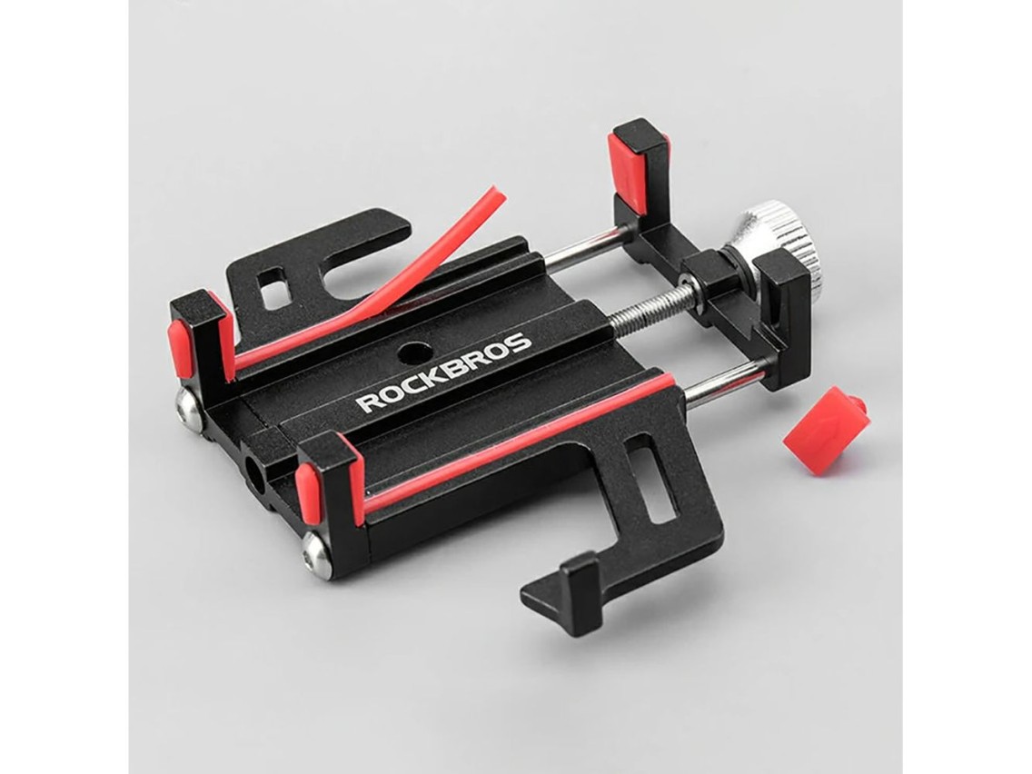 Rockbros 699 Handlebar Clamp Phone Holder - Red