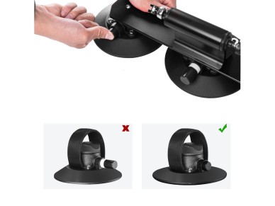 Rockbros XP1001 Roof Rack with Suction Cups for 1 Bike - Black Rockbros XP1001 Roof Rack with Suction Cups for 1 Bike - Black