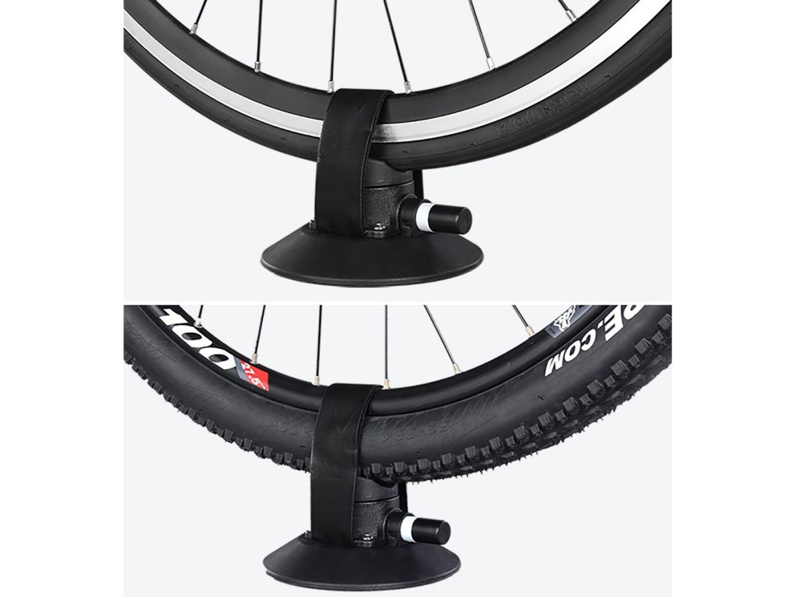 Suporte de teto Rockbros XP1001 com ventosas para 1 bicicleta - Preto