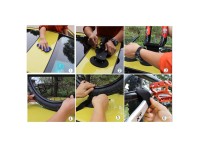 Suporte de teto Rockbros XP1001 com ventosas para 1 bicicleta - Preto Suporte de teto Rockbros XP1001 com ventosas para 1 bicicleta - Preto