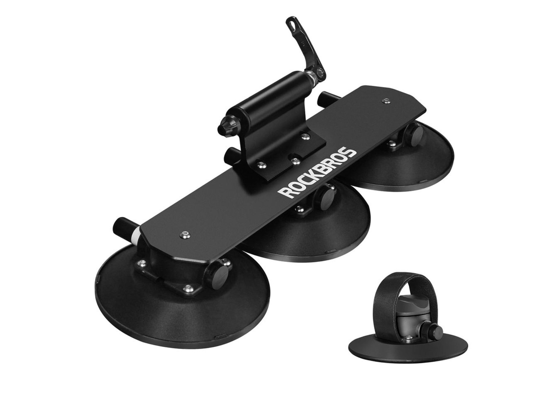 Suporte de teto Rockbros XP1001 com ventosas para 1 bicicleta - Preto
