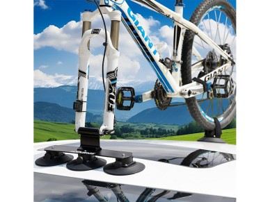 Rockbros XP1001 Roof Rack with Suction Cups for 1 Bike - Black Rockbros XP1001 Roof Rack with Suction Cups for 1 Bike - Black