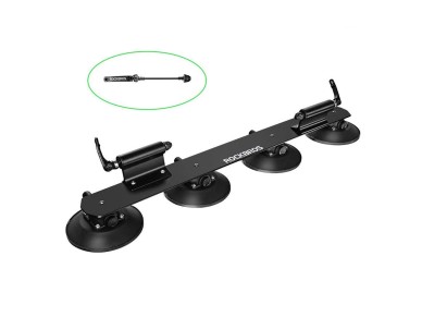 Rockbros XP1002 Suction Cup Roof Rack for 2 Bikes - Black Rockbros XP1002 Suction Cup Roof Rack for 2 Bikes - Black