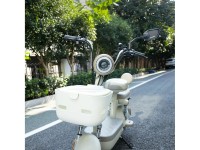 Espelho retrovisor para bicicleta Rockbros F-253W com bra�o em fibra de carbono antirreflexo - Esque