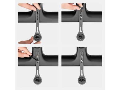 Rockbros FK-307S Nylon Bike Computer Holder - Black Rockbros FK-307S Nylon Bike Computer Holder - Black