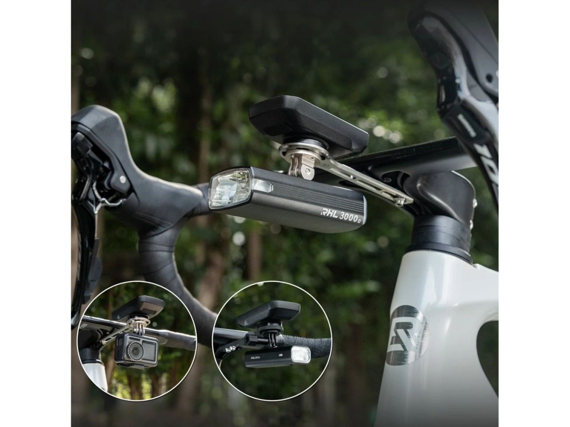 Rockbros FK-307T Titanium Alloy Bike Computer Mount - Titanium