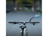 Espelho retrovisor para bicicleta Rockbros F-253W com braço em fibra de carbono antirreflexo - Direi Espelho retrovisor para bicicleta Rockbros F-253W com braço em fibra de carbono antirreflexo - Direi