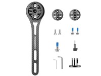Rockbros FK-307W Carbon Fiber Bike Computer Mount - Black Rockbros FK-307W Carbon Fiber Bike Computer Mount - Black