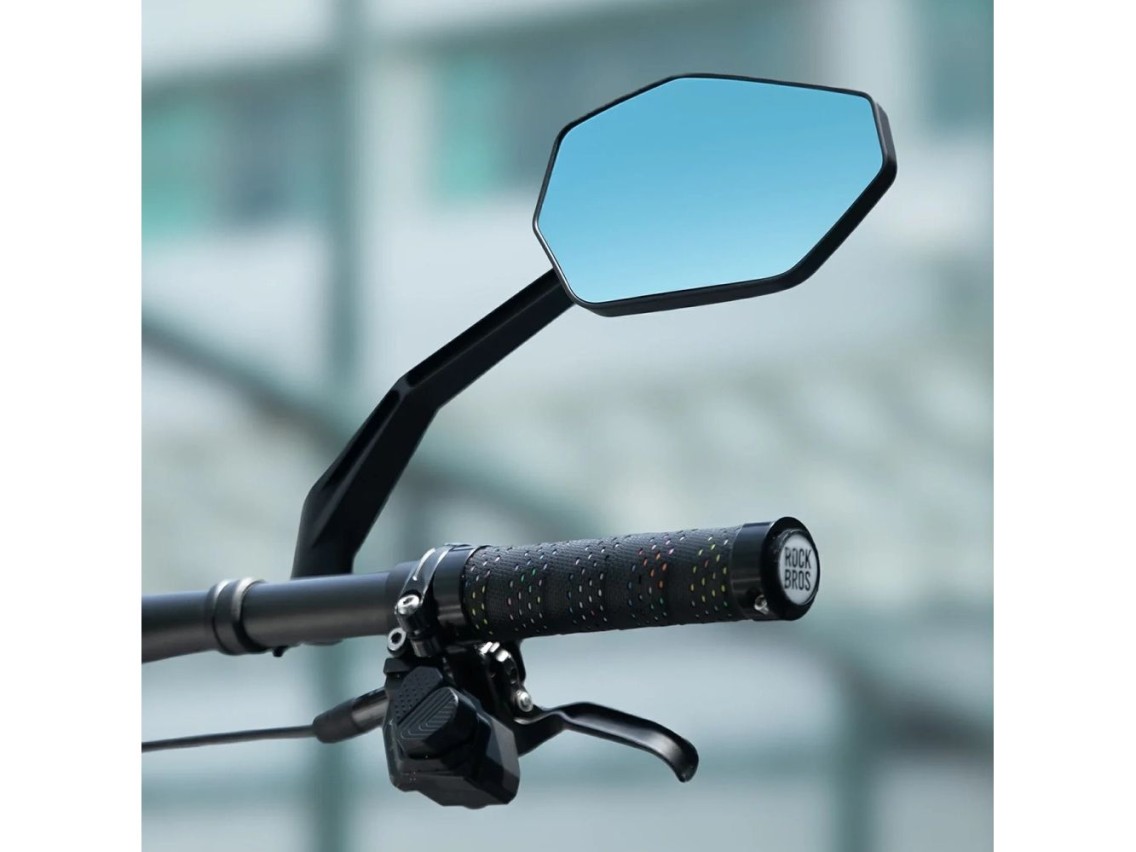 Rockbros F-253W Anti-Glare Carbon Fiber Arm Bicycle Mirror - Right