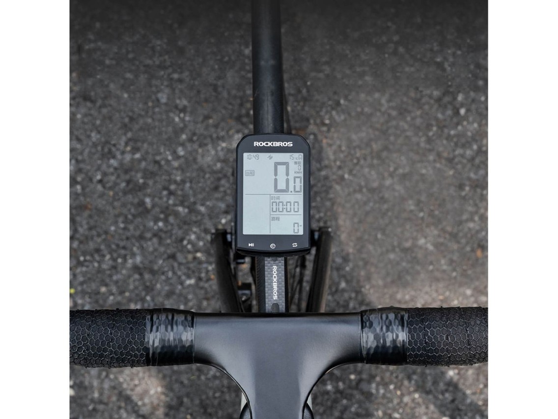 Rockbros FK-307W Carbon Fiber Bike Computer Mount - Black