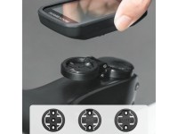 Suporte para ciclocomputador Rockbros WT-2 com espaço para AirTag - Preto Suporte para ciclocomputador Rockbros WT-2 com espaço para AirTag - Preto