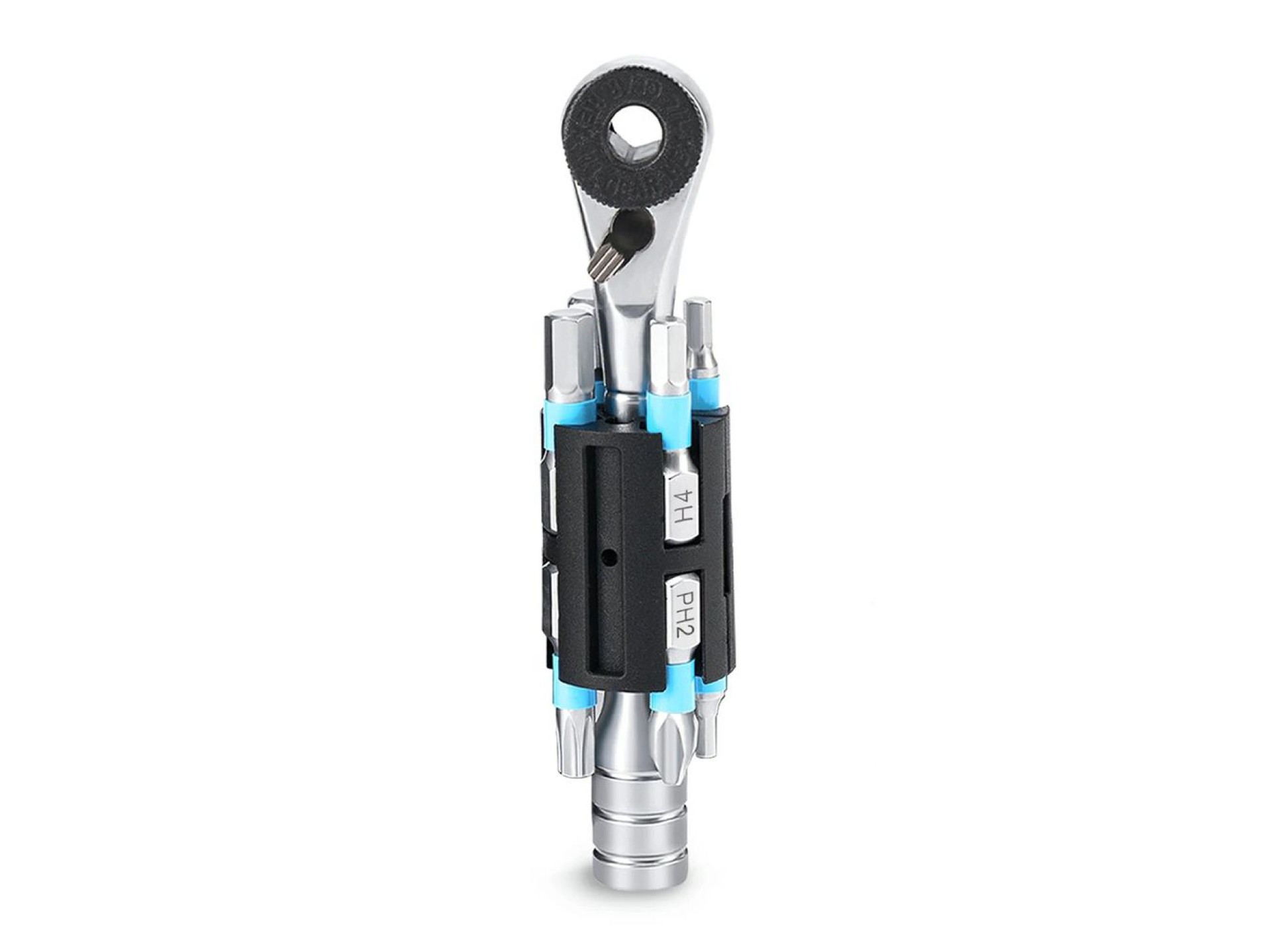 Rockbros TG-8601 Bicycle Multitool S2 Ratchet Cylindrical Housing - Black