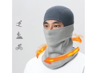 Balaclava de veludo elástico Rockbros LF25949 - Cinza Balaclava de veludo elástico Rockbros LF25949 - Cinza