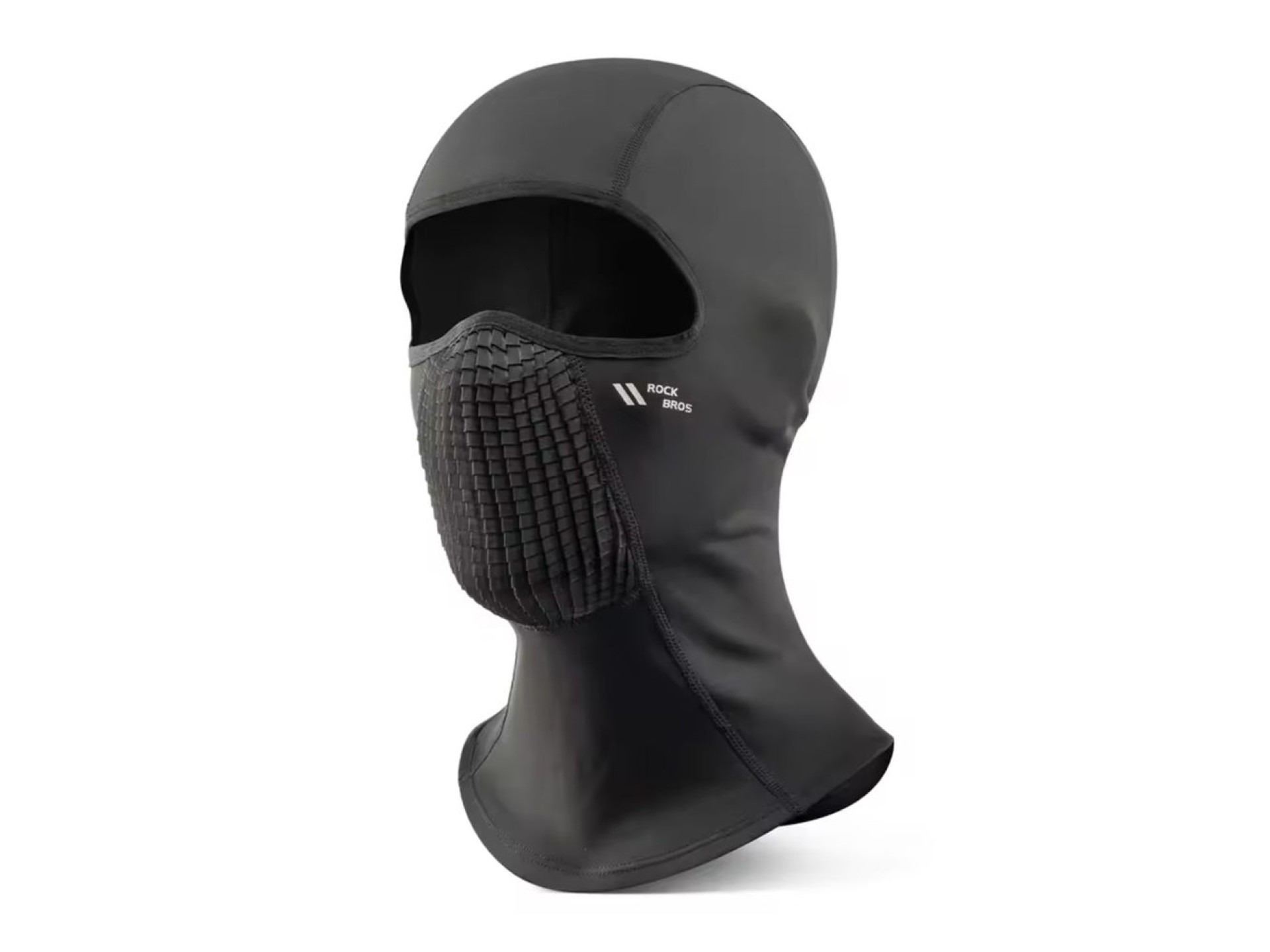 Pasamontañas de ciclismo de forro polar Rockbros LF25699 - Negro