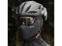 Pasamontañas de ciclismo de forro polar Rockbros LF25699 - Negro Pasamontañas de ciclismo de forro polar Rockbros LF25699 - Negro